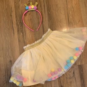 2t birthday skirt